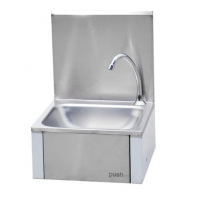 Stainless Steel HIGH BACK KNEE PUSH SINK first choice in the kitchen